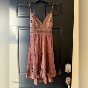 Love Tree Brown Dress‎